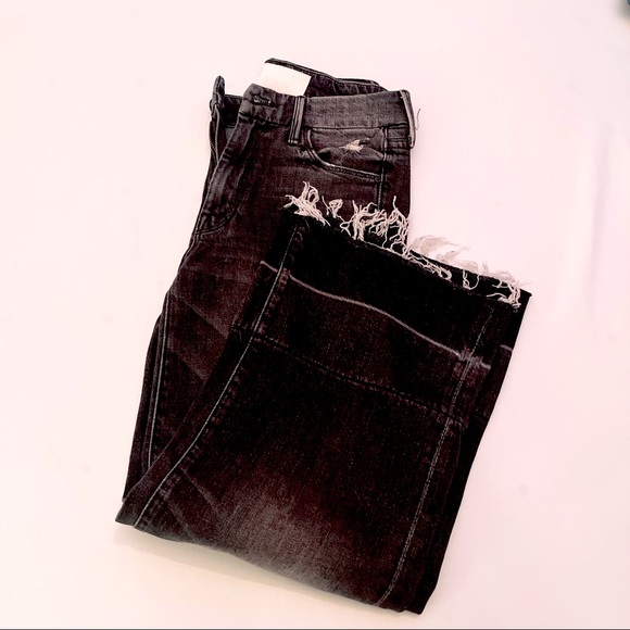 Mother Denim "Roller" jeans in Dark Gray Wash 🔥🔥 - Picture 4 of 7